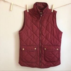 Berry & Polka Dot Altar’d State Fall Vest